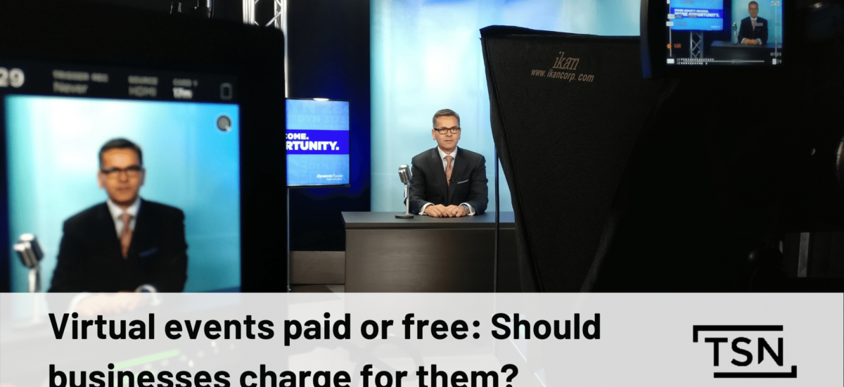 Virtual events paid or free: Should businesses charge for them?